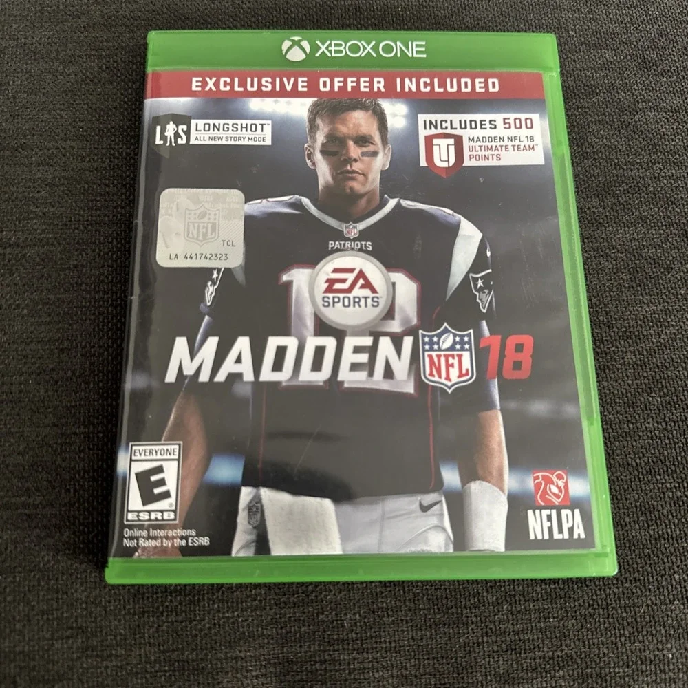 Madden NFL 16 And Madden NFL 18 Video Game Tested Bundle